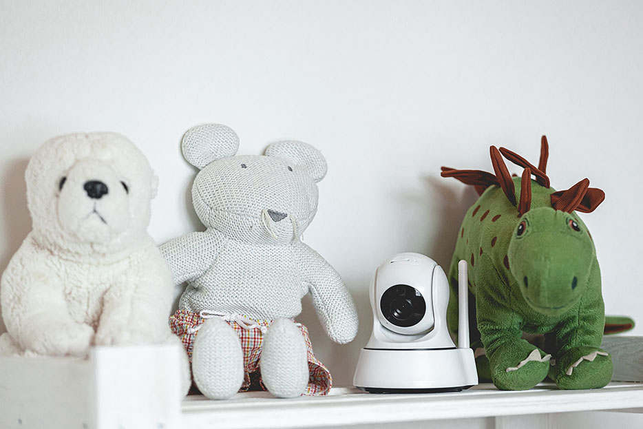 cámara de vigilancia escondida